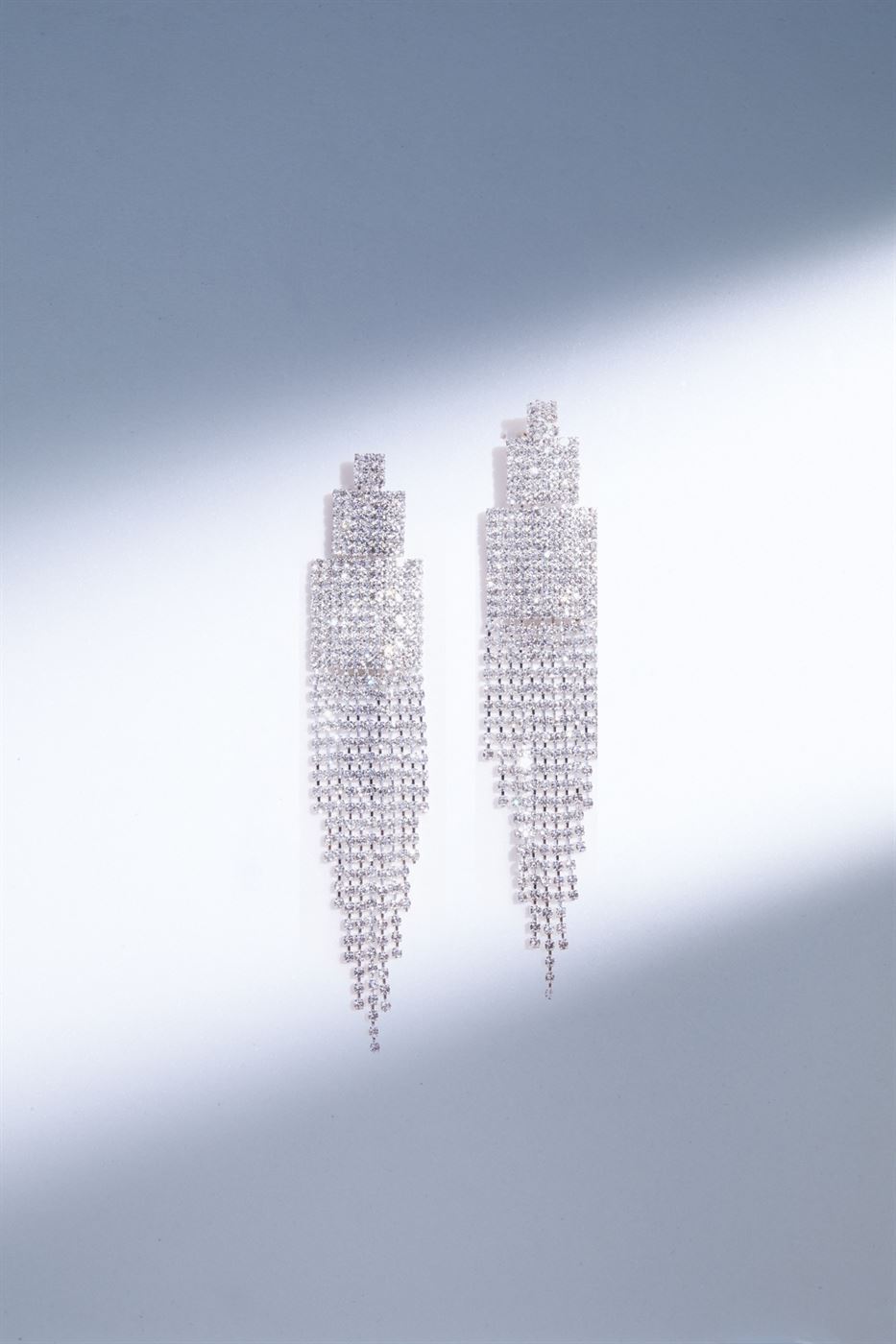 Statement Earrings With Fringe Detail - Femi9 EG