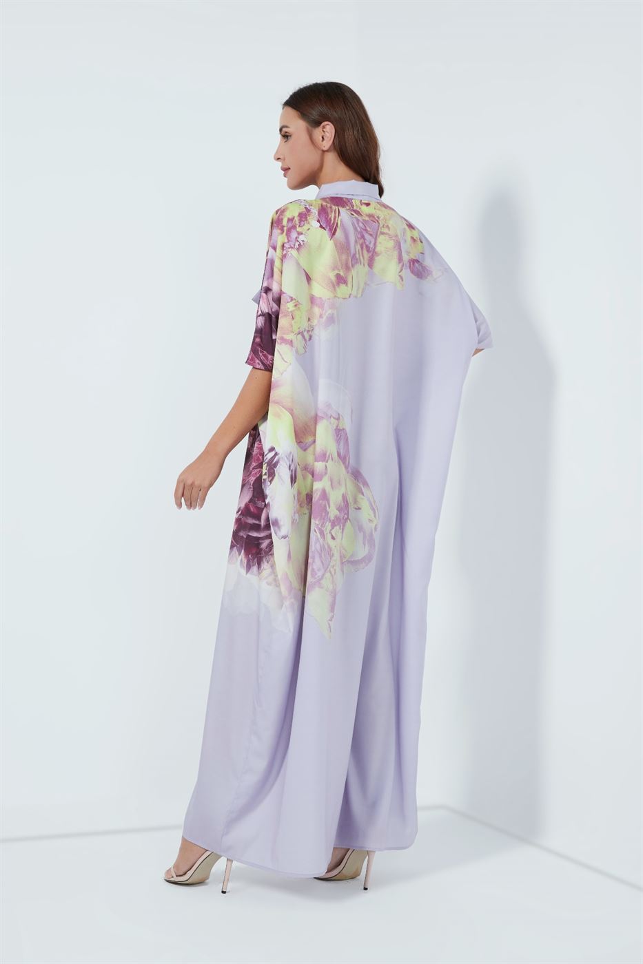 Printed Scarf Kaftan - Femi9 EG