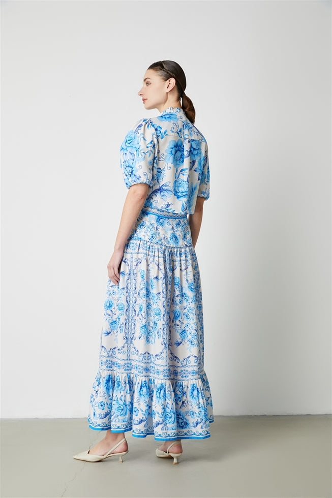 Printed Full Skirt - Femi9 EG