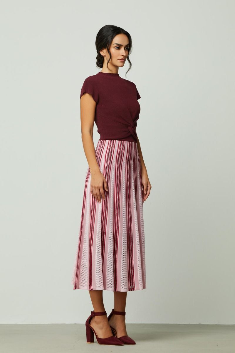 Colorful Crochet Skirt - Femi9 EG