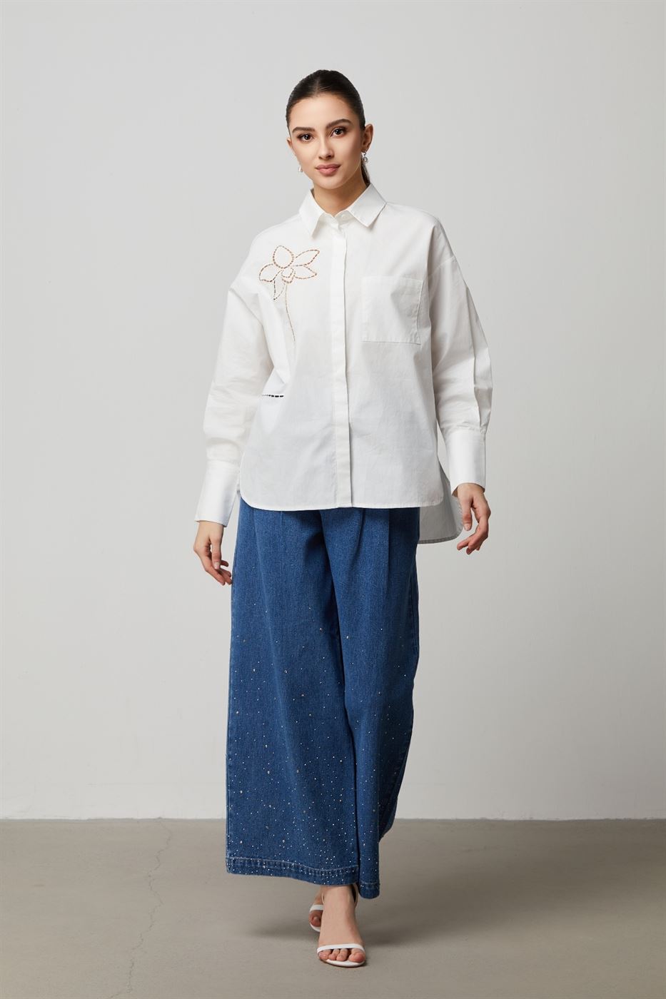 Wide Leg Jeans - Femi9 EG