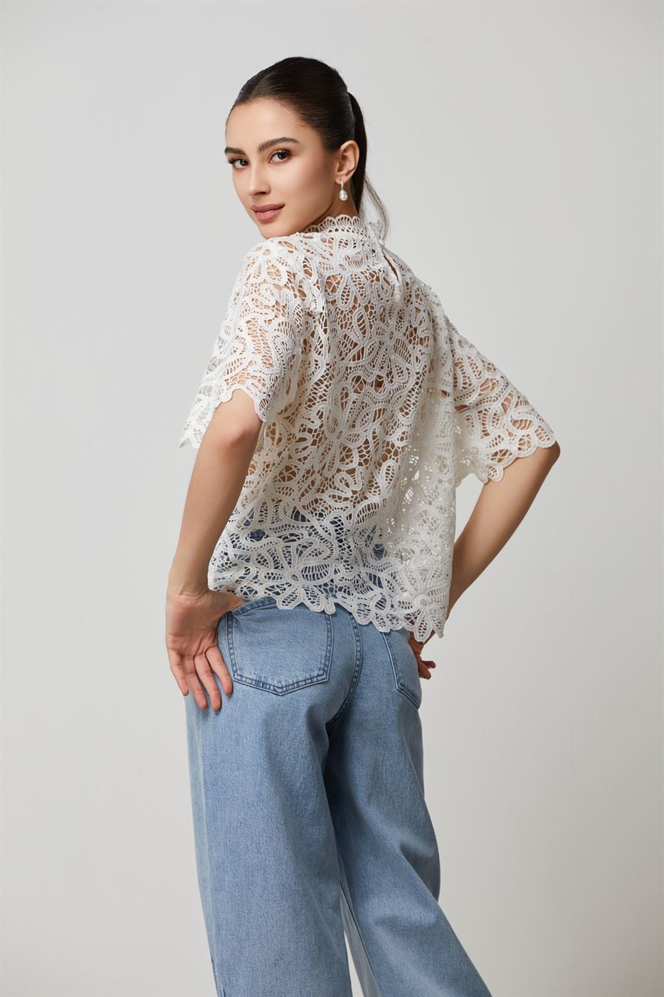 Special Lace Pattern Top - Femi9 EG