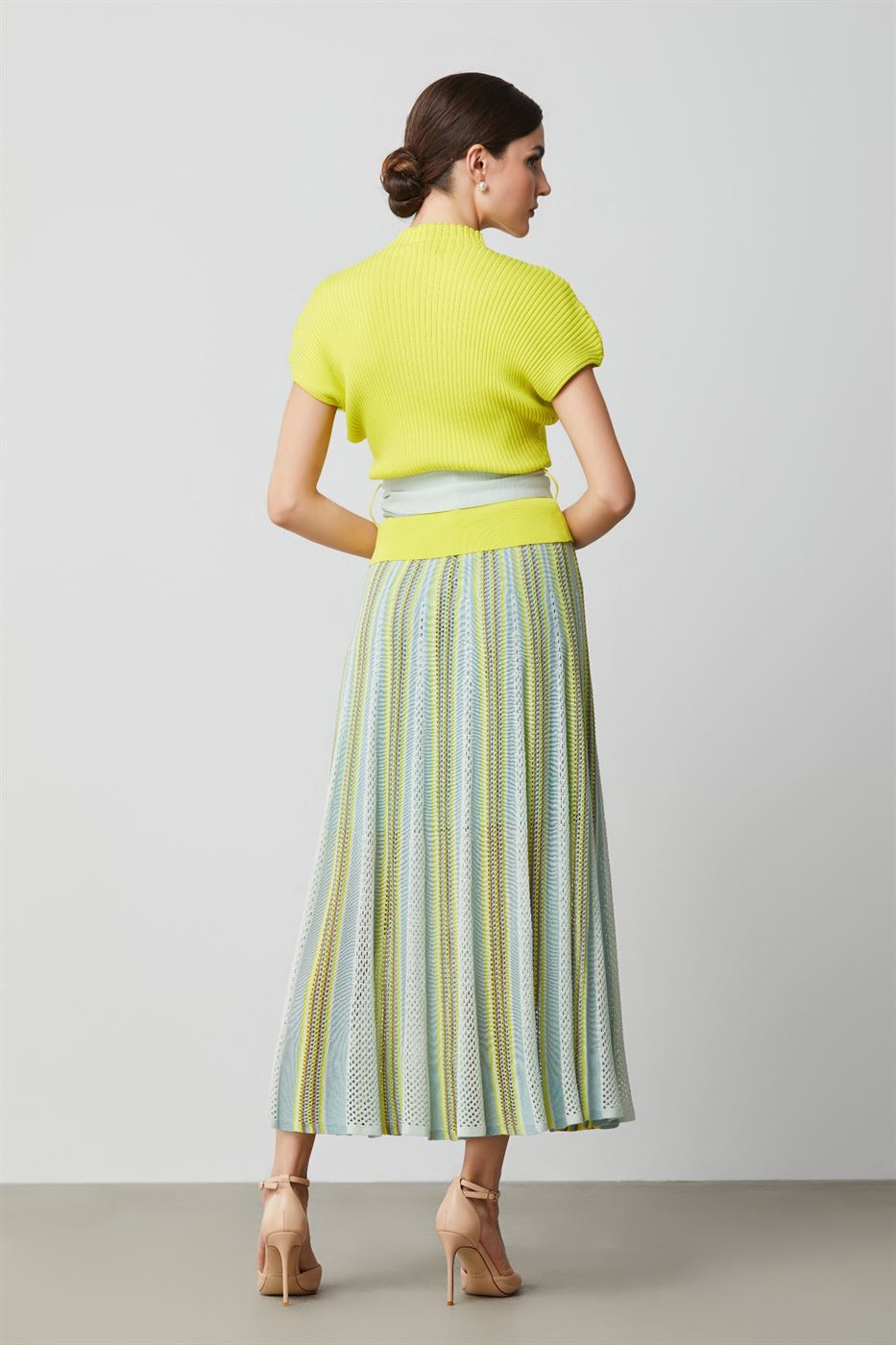 High Ribbed Hem Top - Femi9 EG