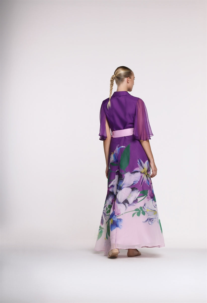 Placement Printed Dress - Femi9 EG