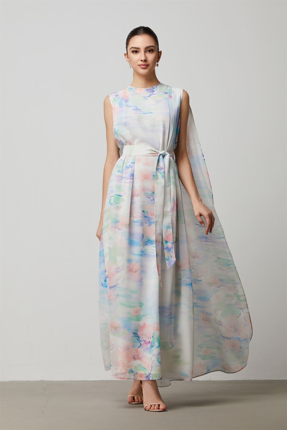 Floral Prints Dress - Femi9 EG