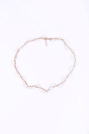 Pearl And Gold Toned Necklace - Femi9 EG