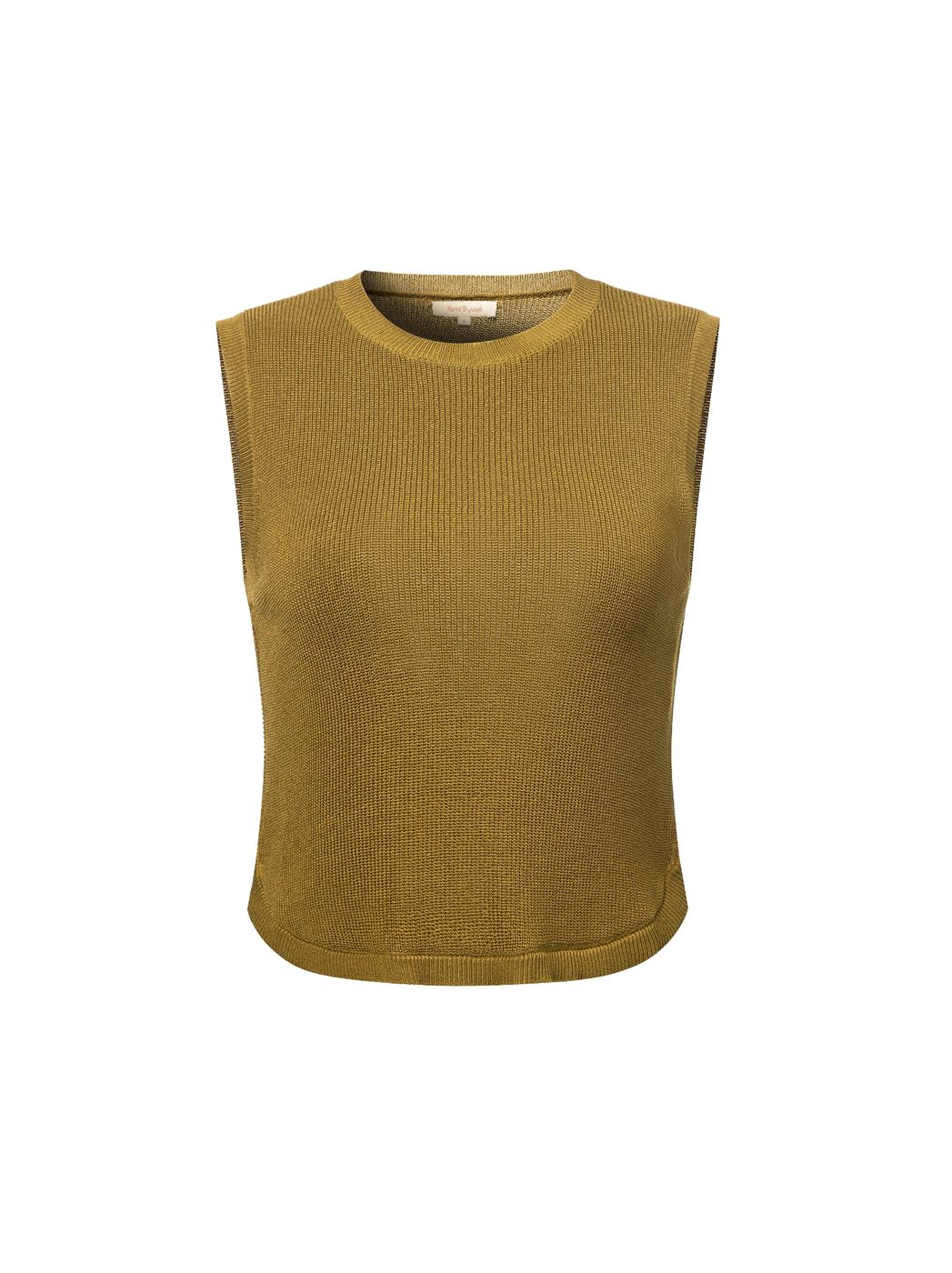 Round Hem Knit Top - Femi9 EG