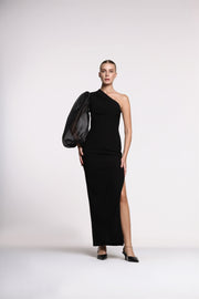 Single Shoulder Maxi Dress - Femi9 EG