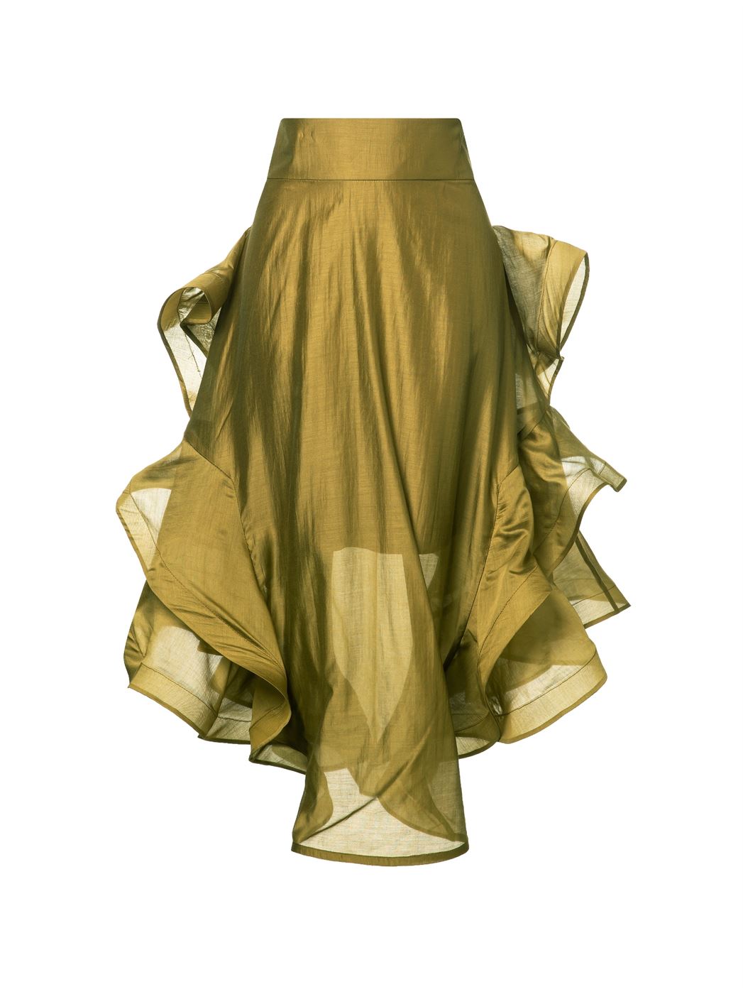 Statement Ruffled Detailed Skirt - Femi9 EG