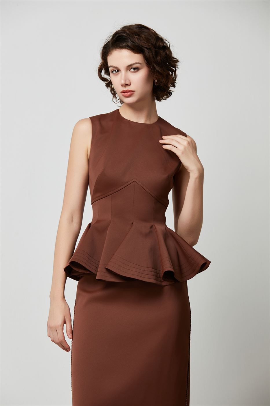 Statement Peplum Top - Femi9 EG