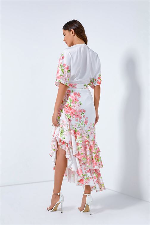 Placement Printed Skirt - Femi9 EG