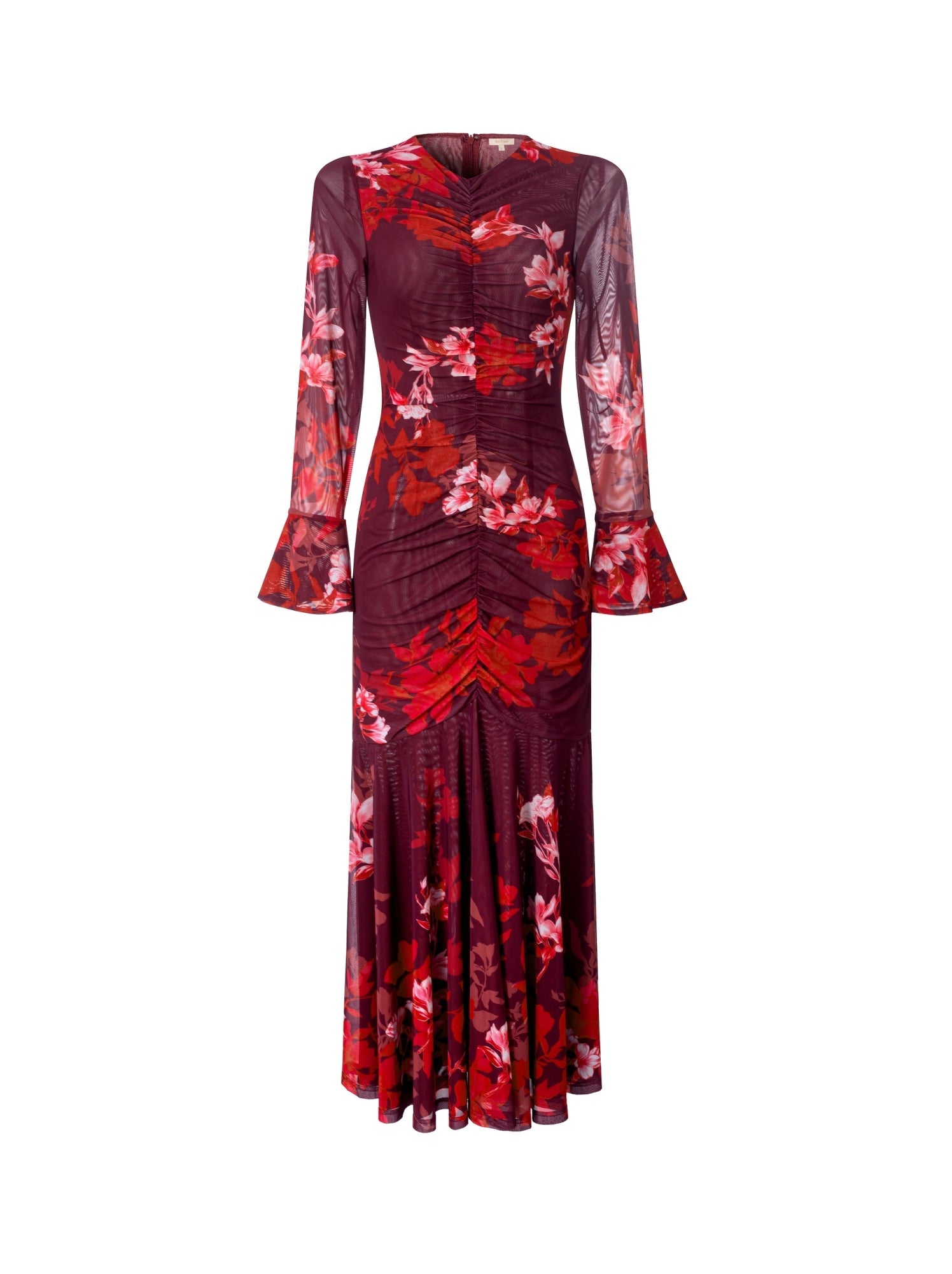 Printed Rushed Dress