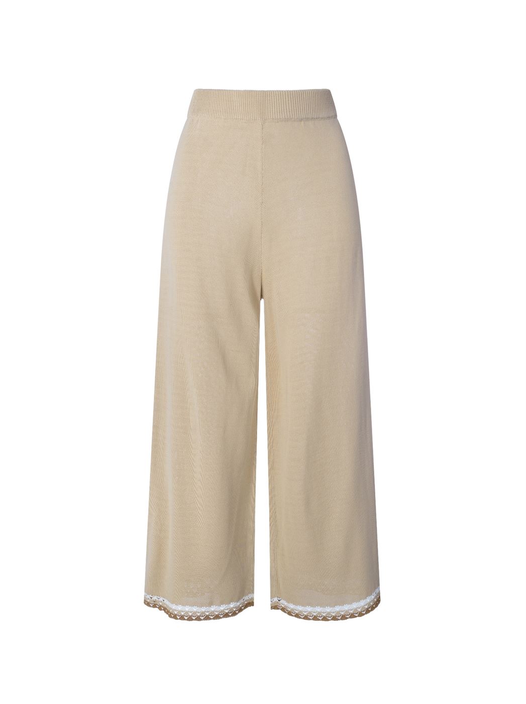 Wide Leg Knitted Pants - Femi9 EG