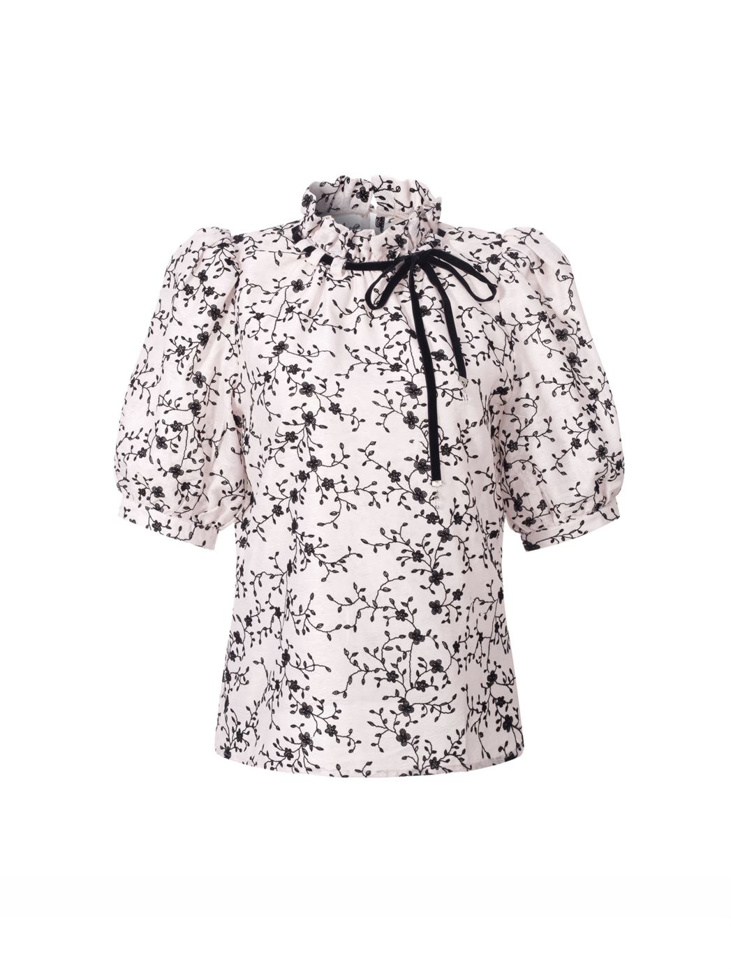 Jacquard Blouse - Femi9 EG