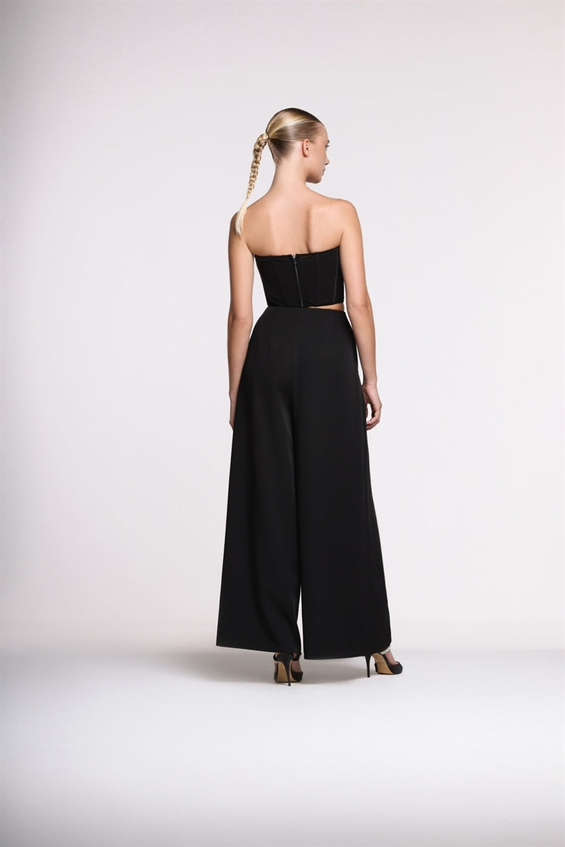 High Waist Big Pleats Pants - Femi9 EG