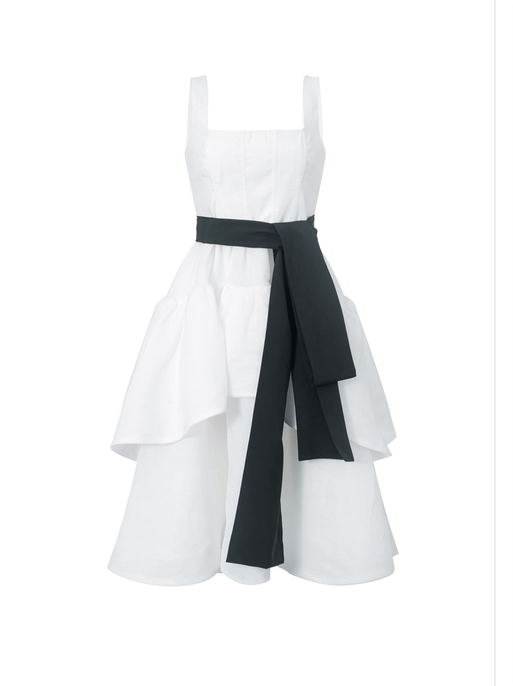 Ruffle Detailed Dress - Femi9 EG