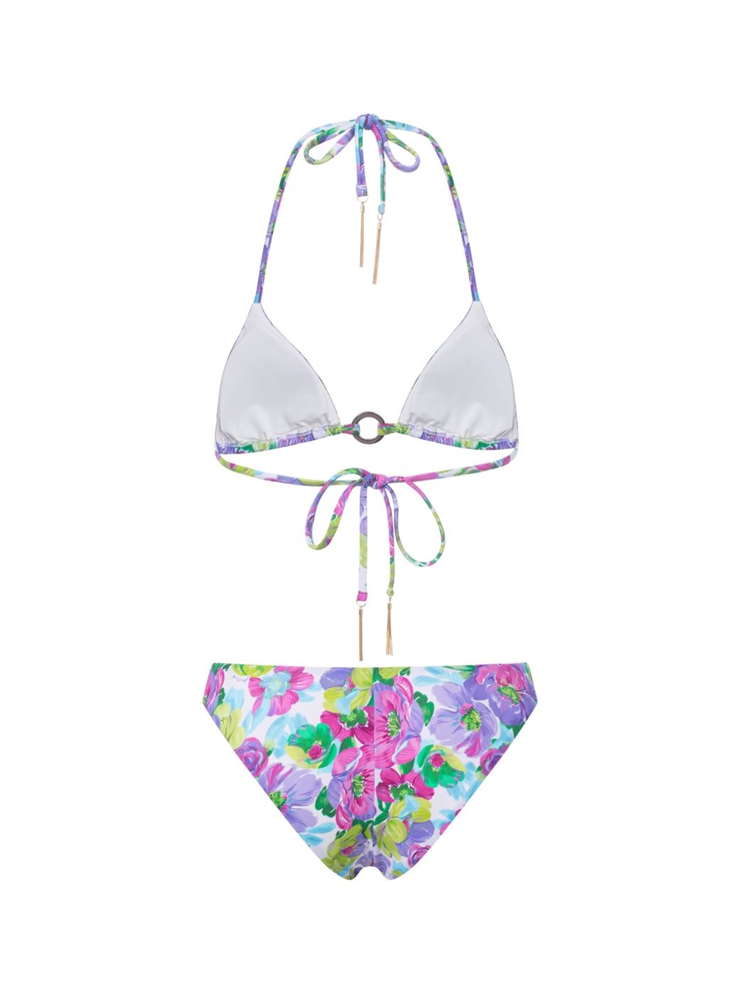 Floral Print Bikini Suit - Femi9 EG