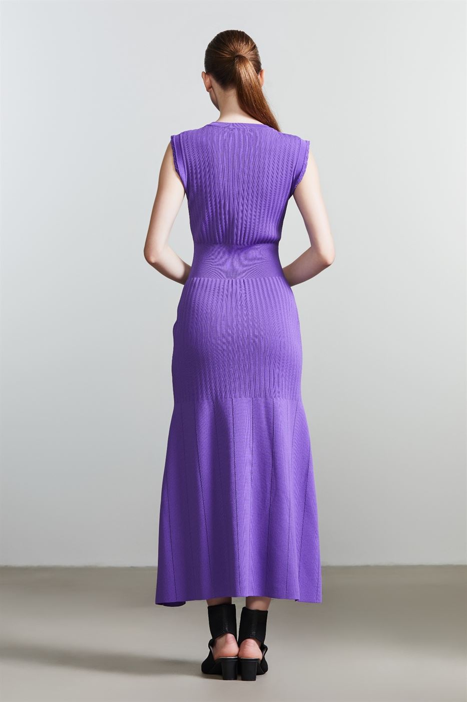 Buttoned Knit Dress - Femi9 EG