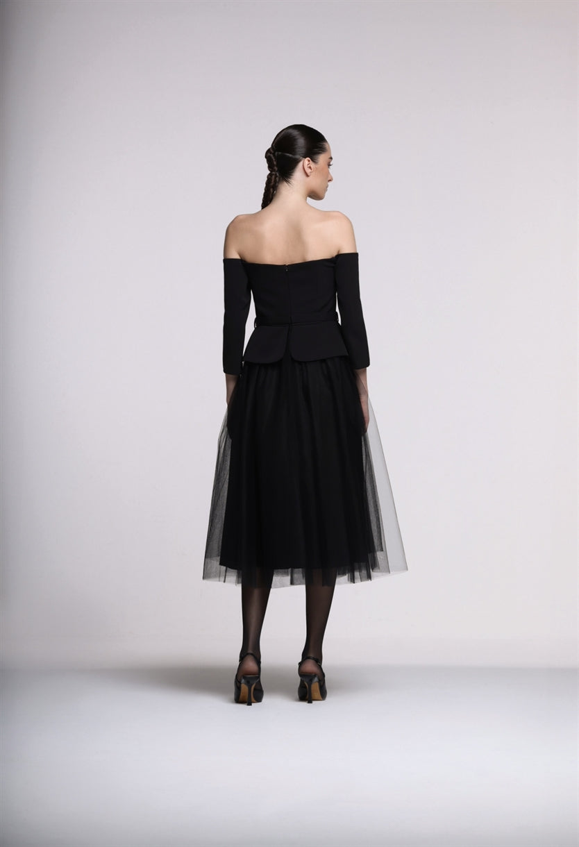 Off Shoulder Dress - Femi9 EG