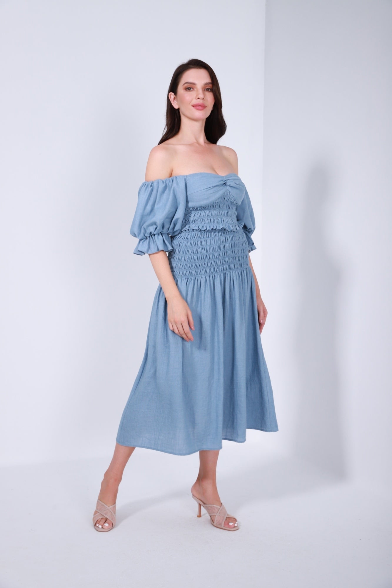 Puff Sleeves Top - Femi9 EG