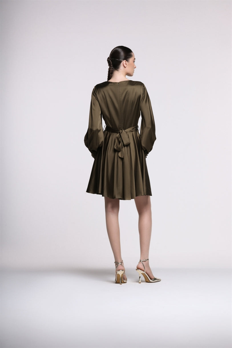 Long Sleeves Mini Dress - Femi9 EG