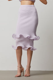 Double Layer Ruffles Skirt - Femi9 EG