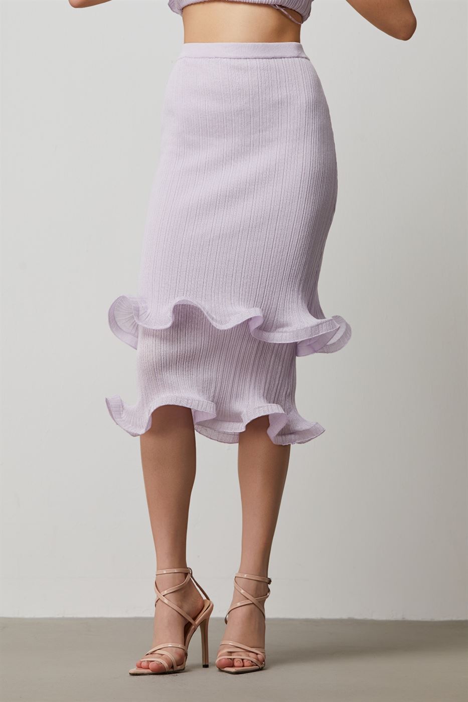 Double Layer Ruffles Skirt - Femi9 EG