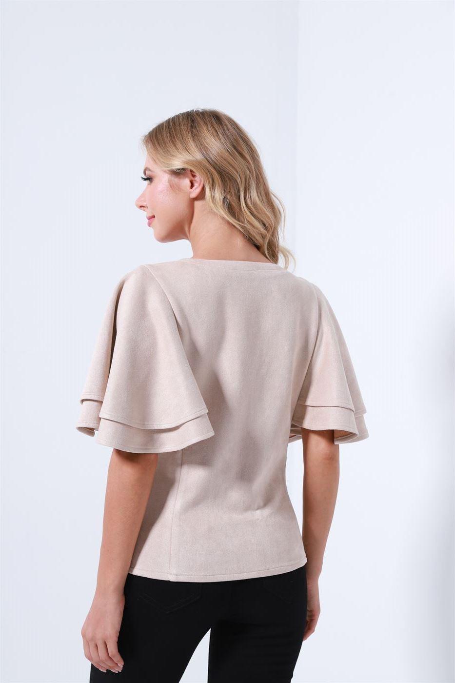 Cape Sleeve Top - Femi9 EG