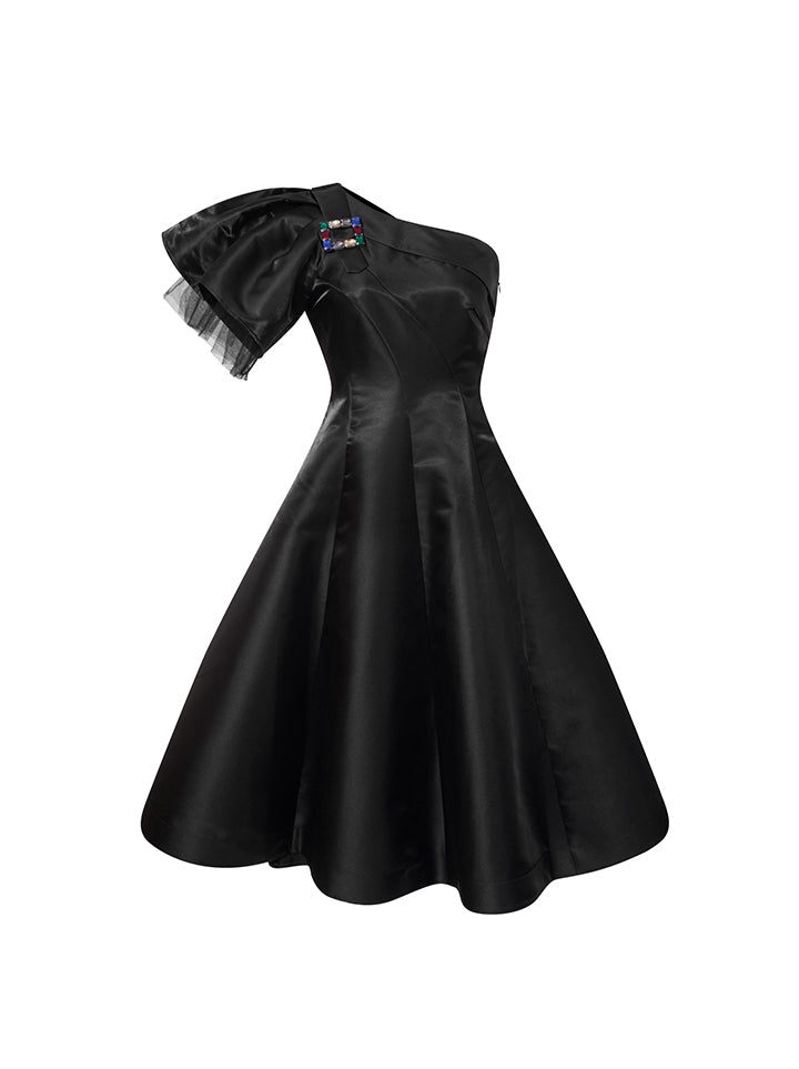 Ruffled Midi Dress - Femi9 EG