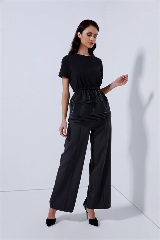Peplum Jersey Top - Femi9 EG