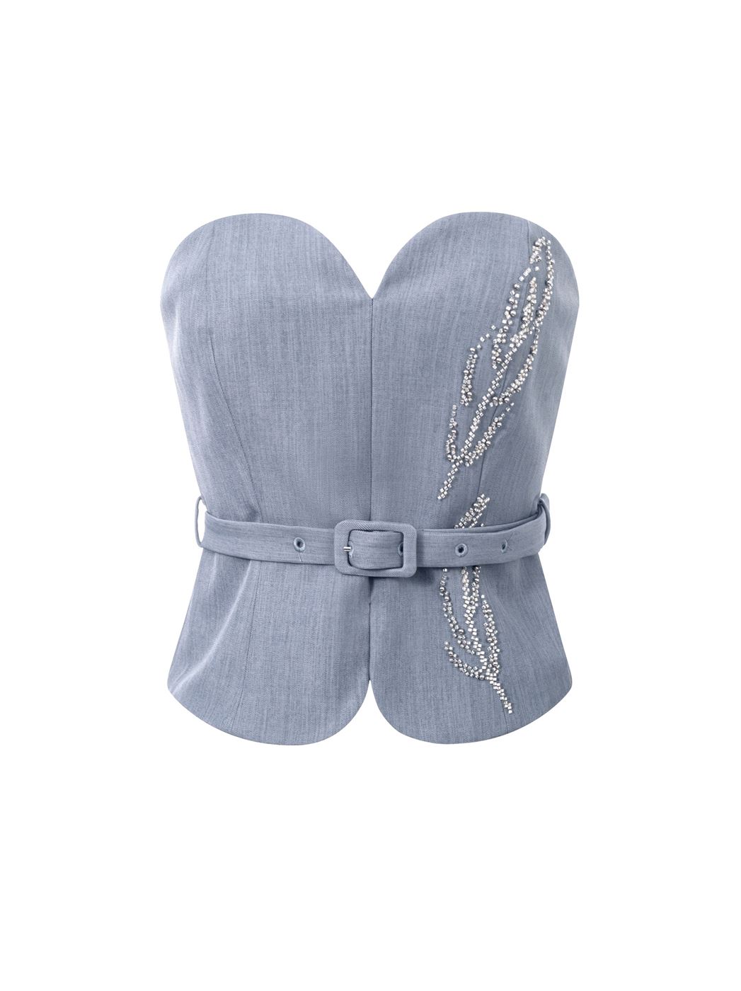 Sweetheart Fitted Top - Femi9 EG