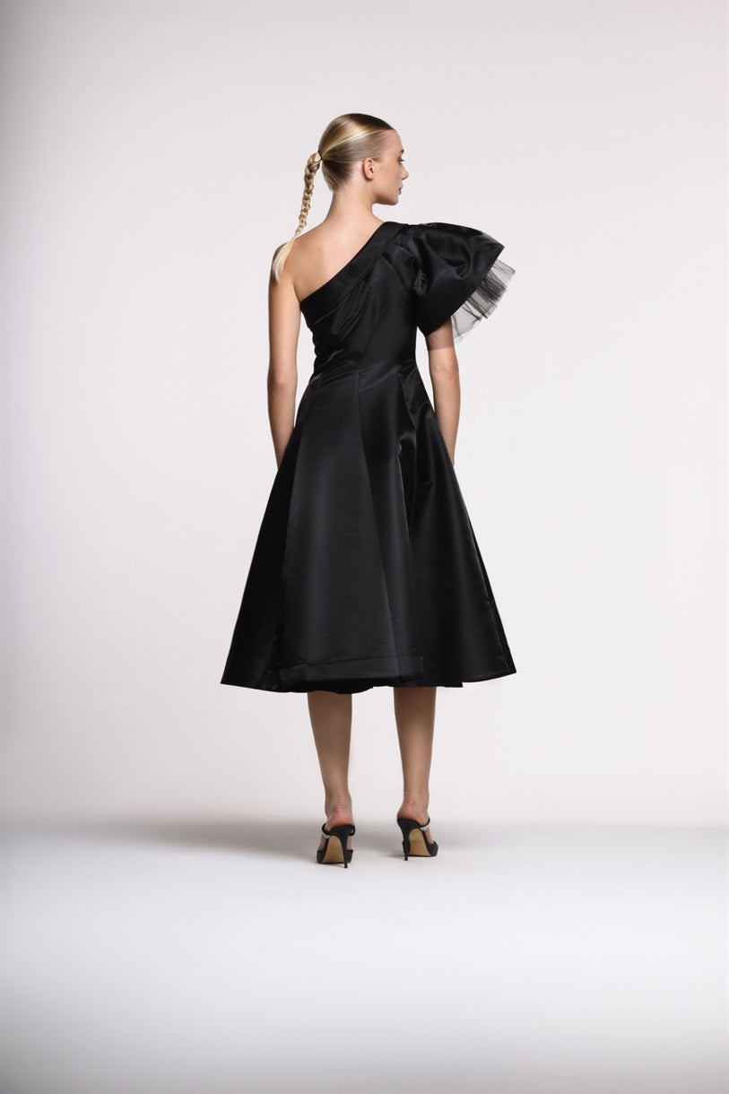 Ruffled Midi Dress - Femi9 EG