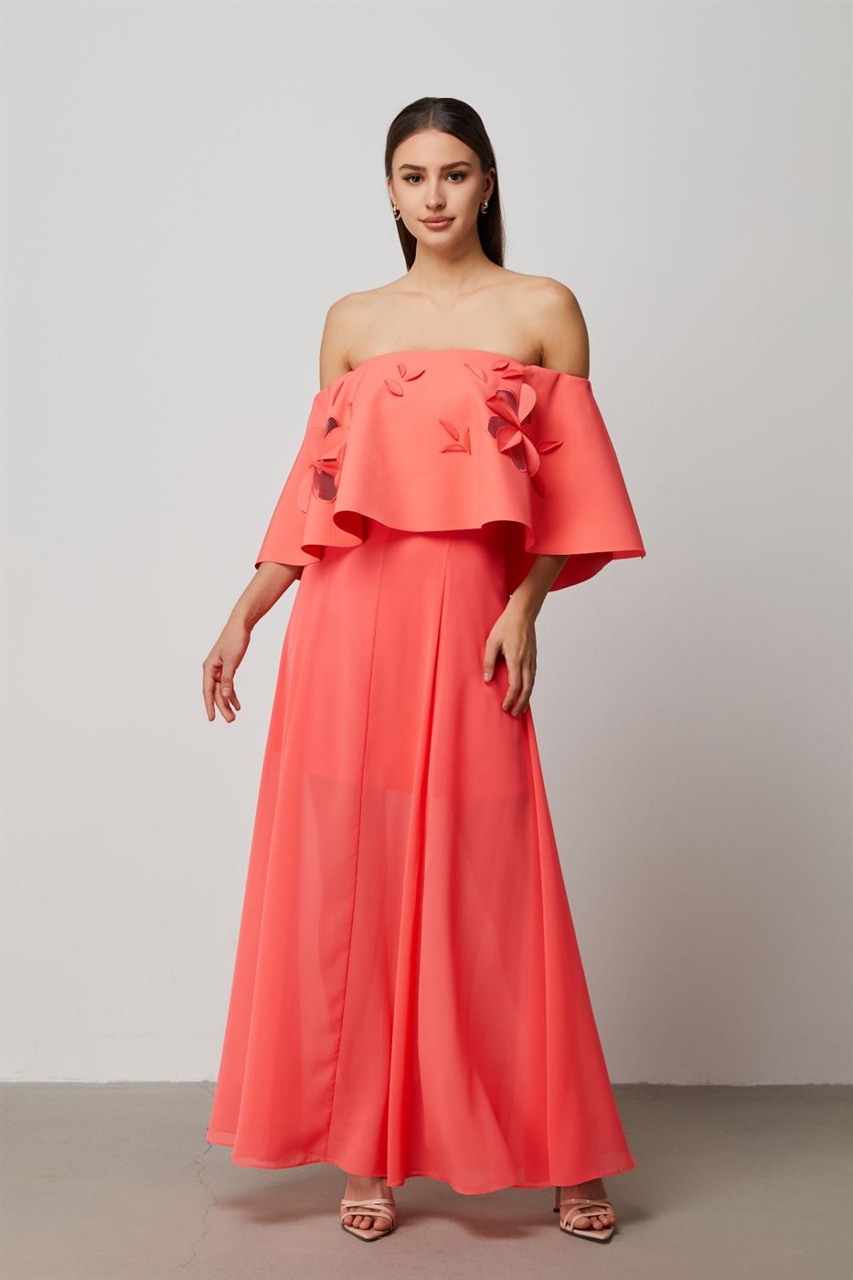 Strapless Peplum Dress - Femi9 EG