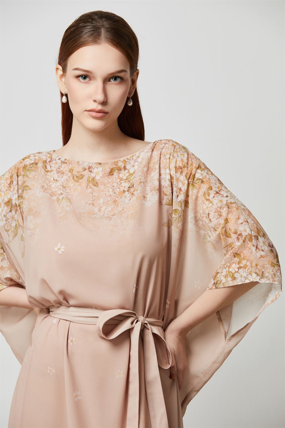 Printed Floral Dress - Femi9 EG