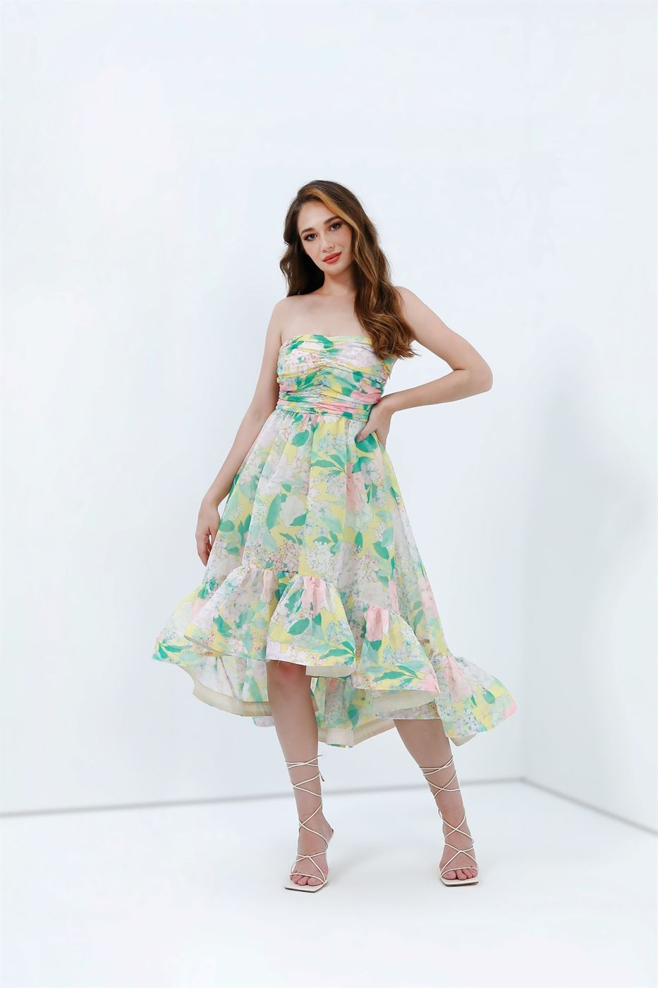 All Over Printed Dress - Femi9 EG