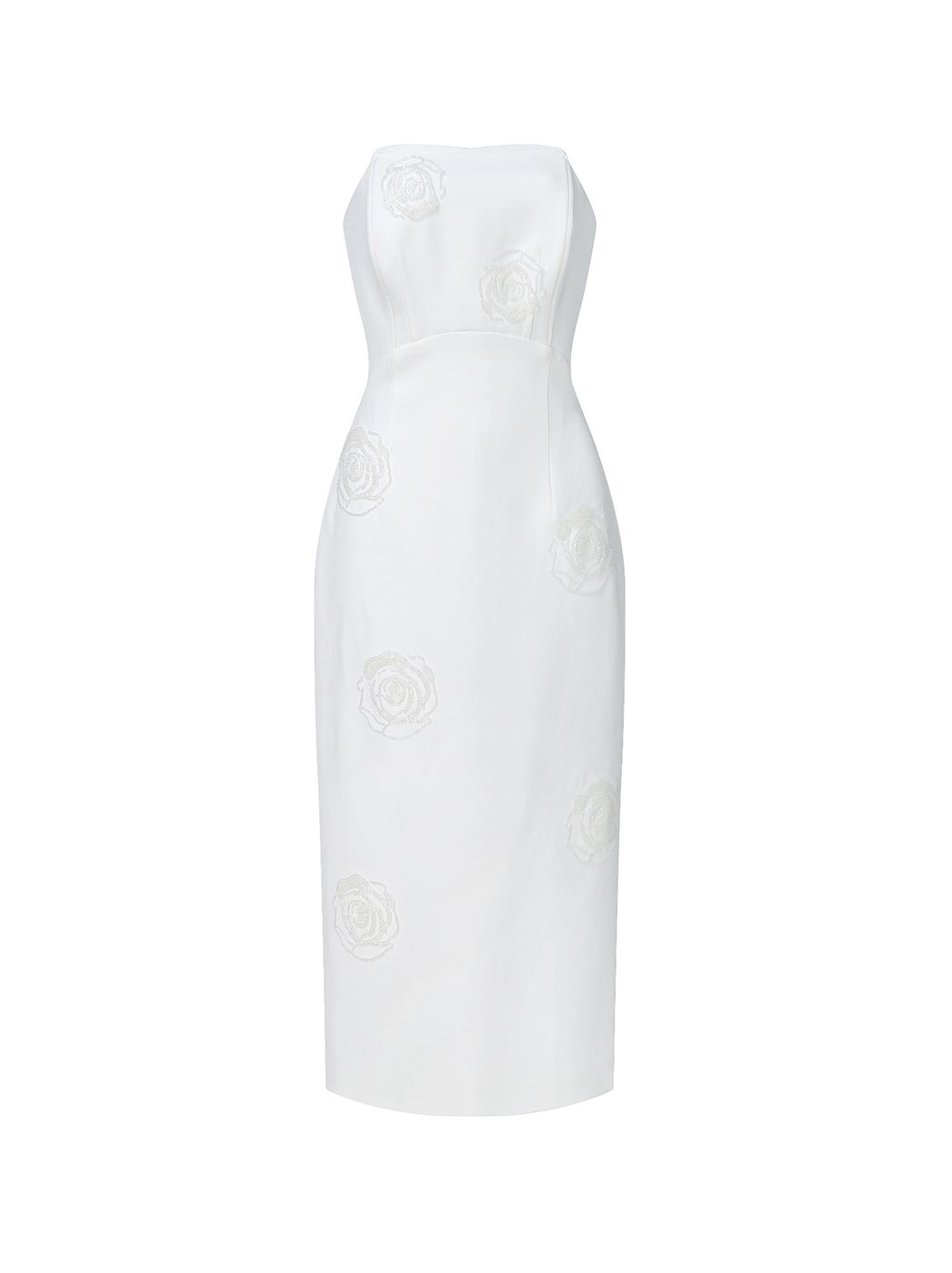 Column Crepe Dress - Femi9 EG