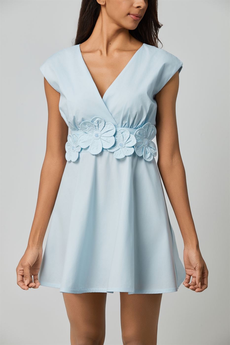 3D Flowers Mini Dress - Femi9 EG