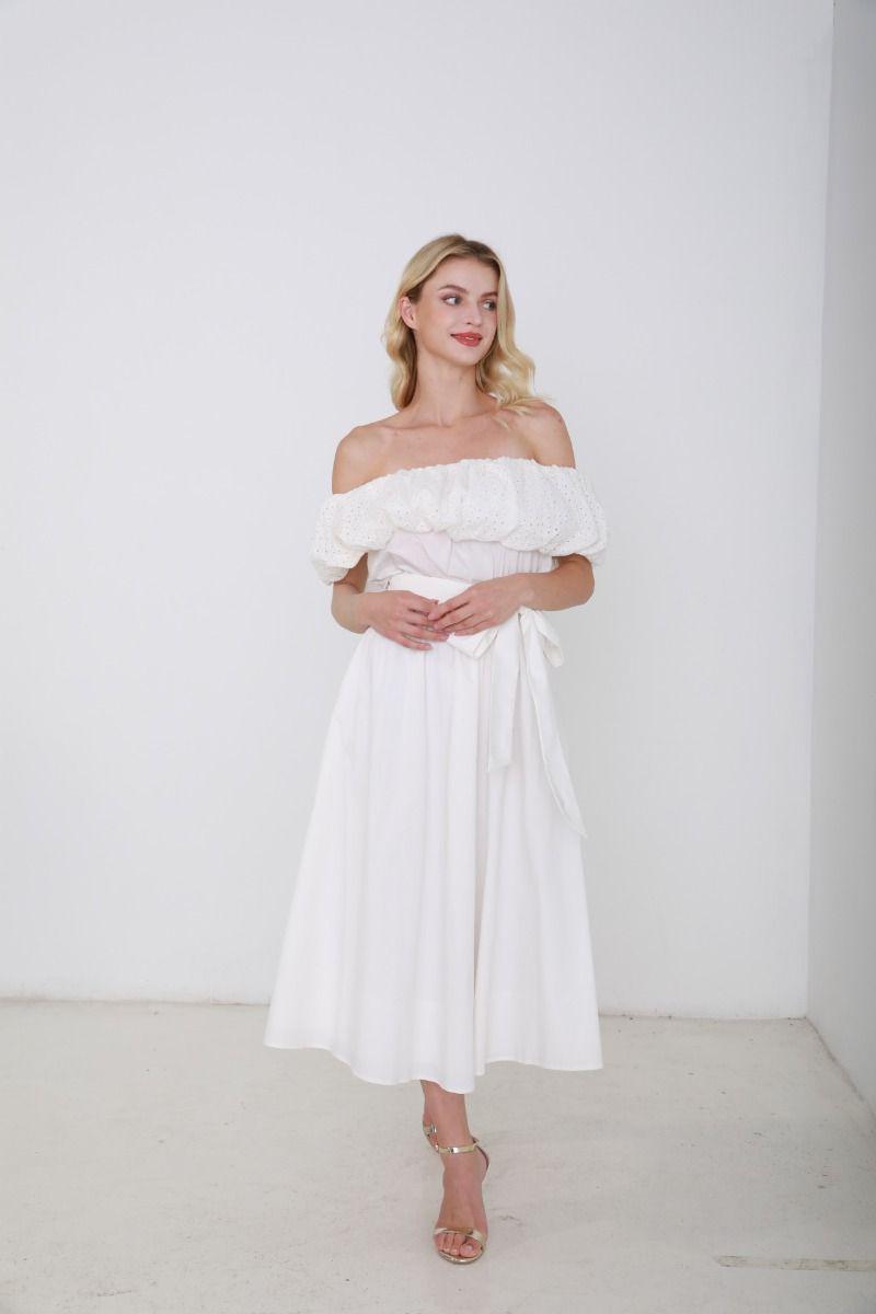 Bow-Tie Belt Dress - Femi9 EG