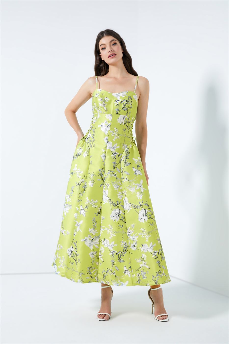 Sleeveless Printed Dress - Femi9 EG