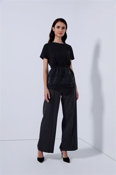 Peplum Jersey Top - Femi9 EG