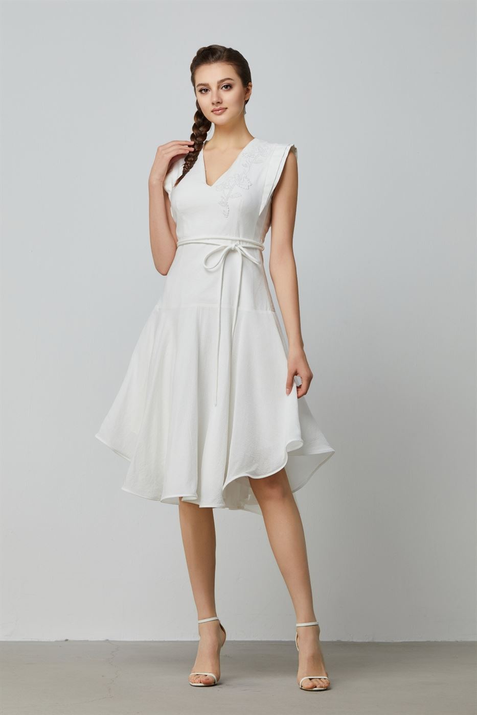 Embellished Midi Dress - Femi9 EG