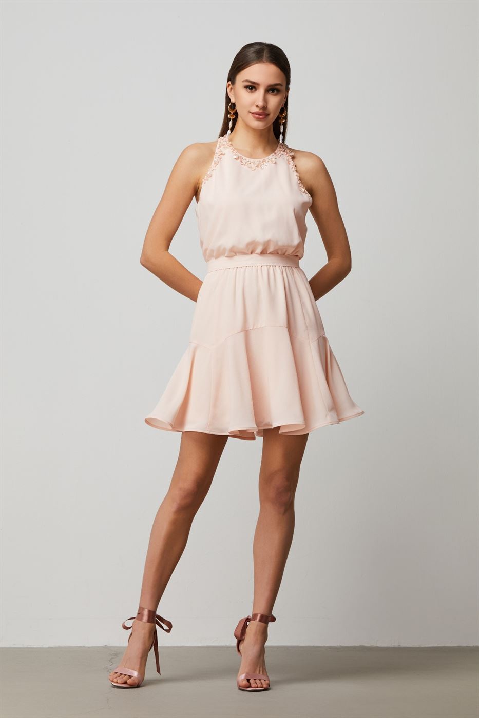 Chiffon Mini Dress - Femi9 EG