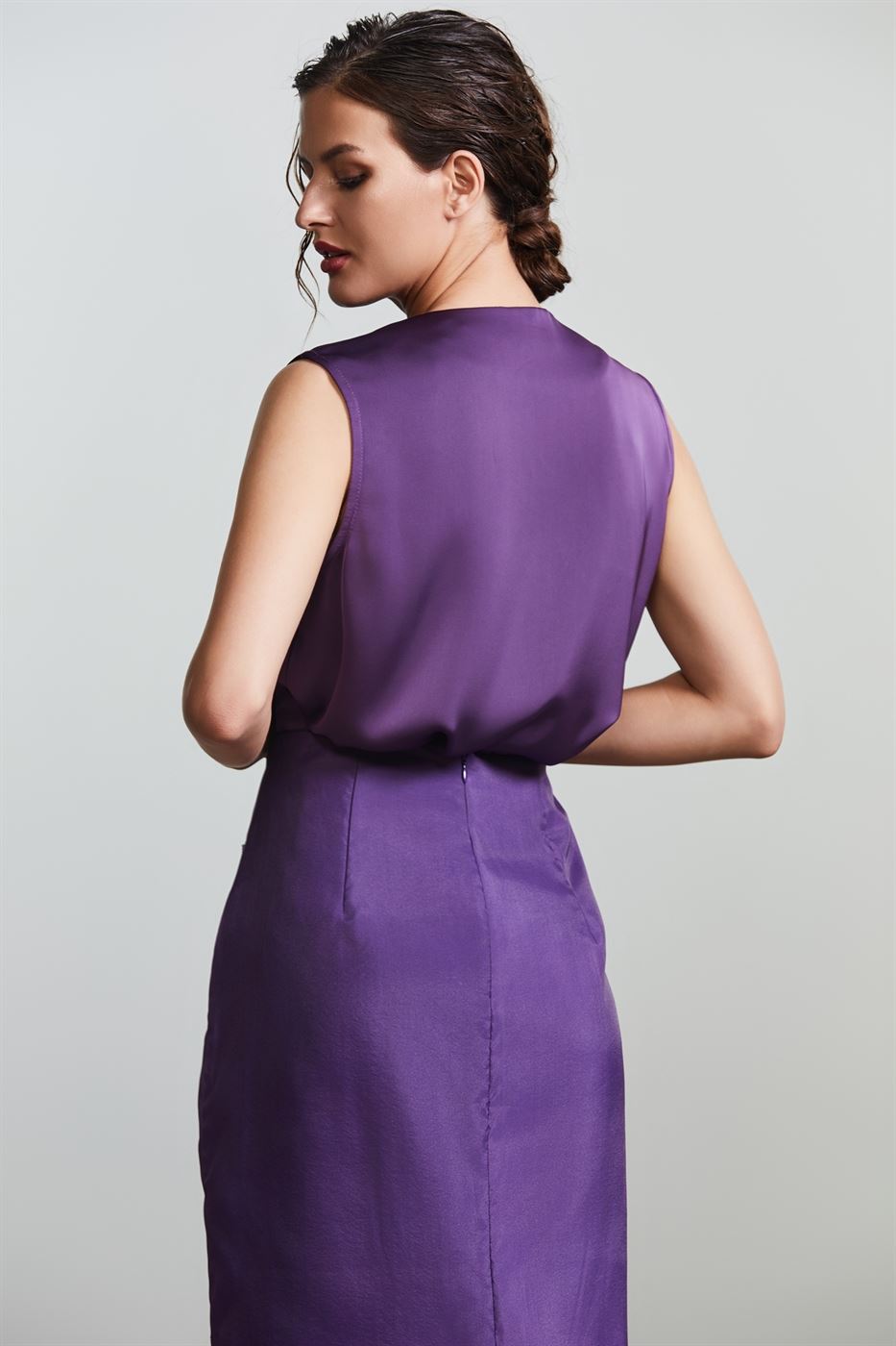 Drape Collar Top - Femi9 EG