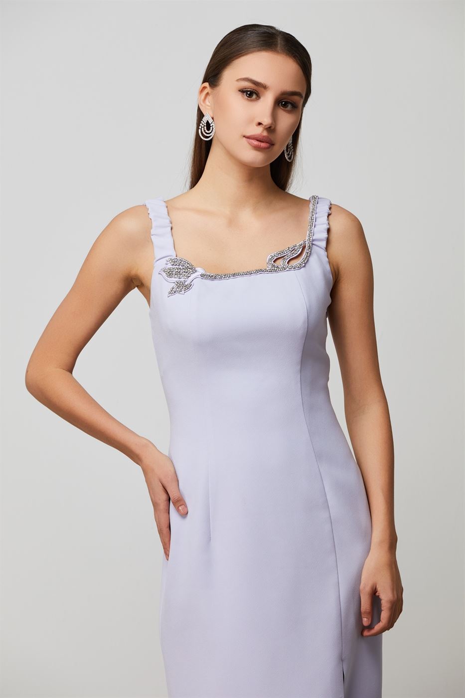 Lilac Fitter Dress - Femi9 EG