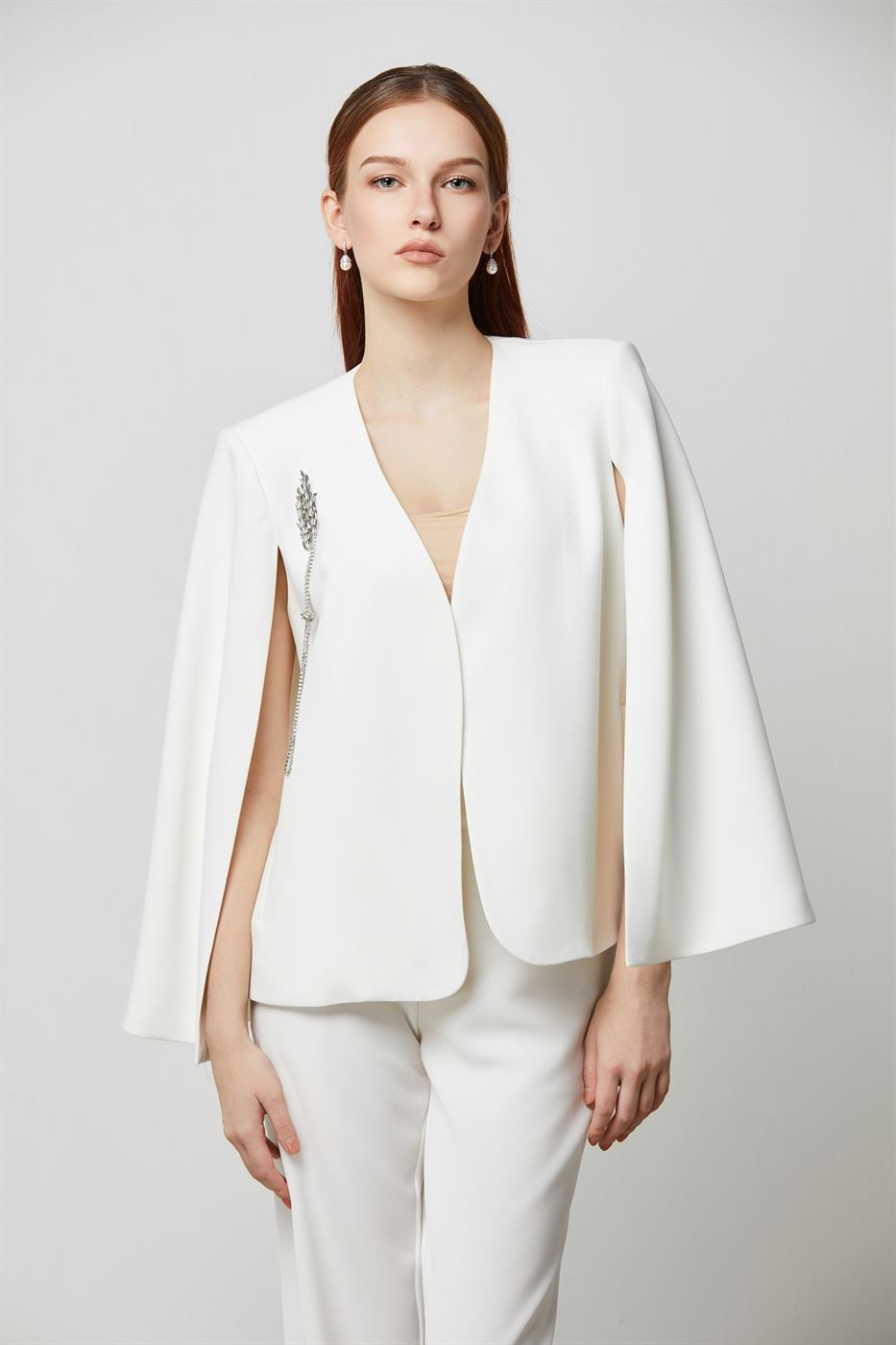Cape Brooch Jacket - Femi9 EG