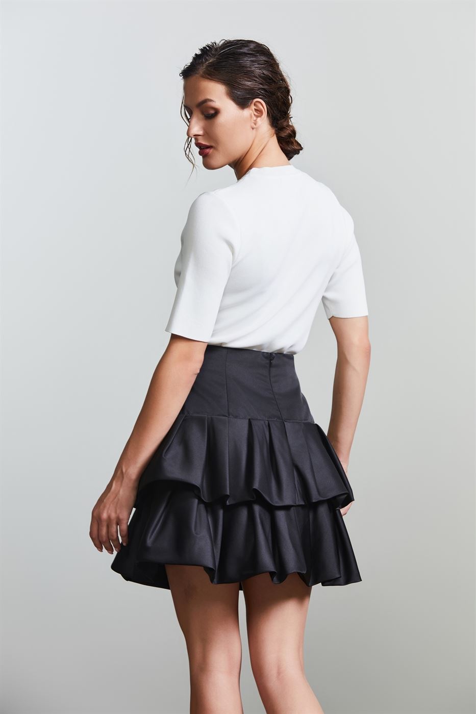 Flower Applique Knitted Top - Femi9 EG