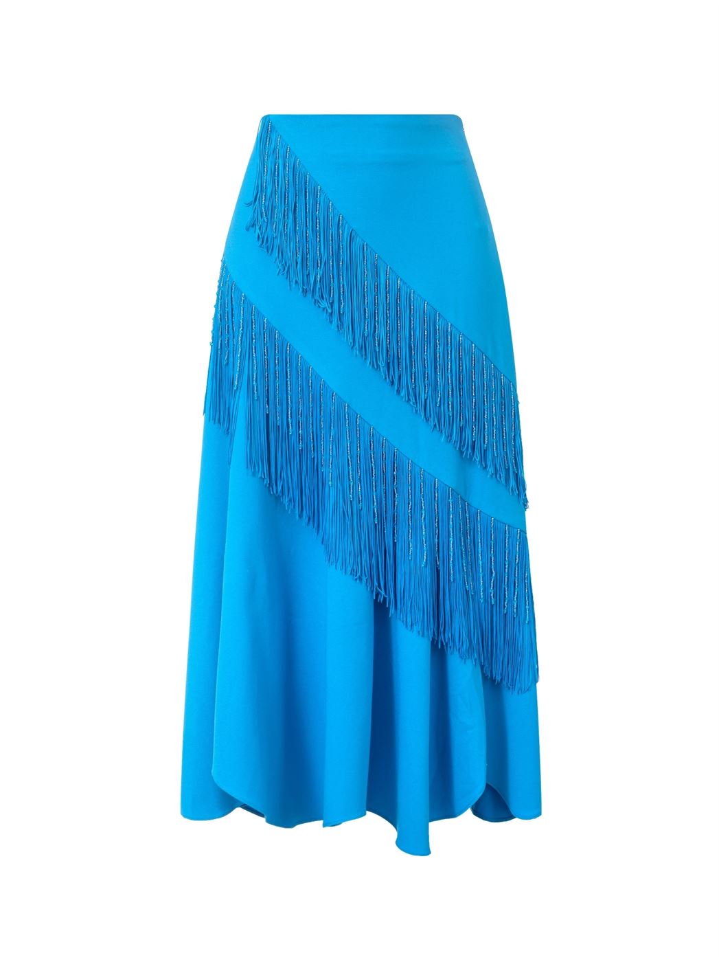High-Low Fringe Skirt - Femi9 EG