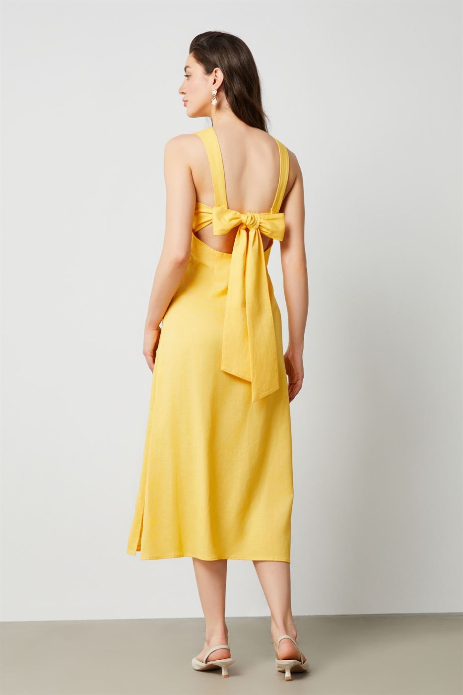 Emboridery Hem Dress - Femi9 EG