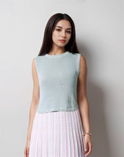 Rounded Hem Knitted Top - Femi9 EG