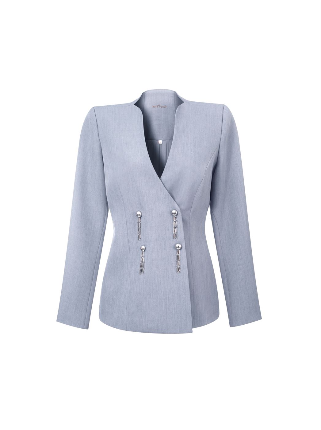 Tassel Buttons Blazer - Femi9 EG